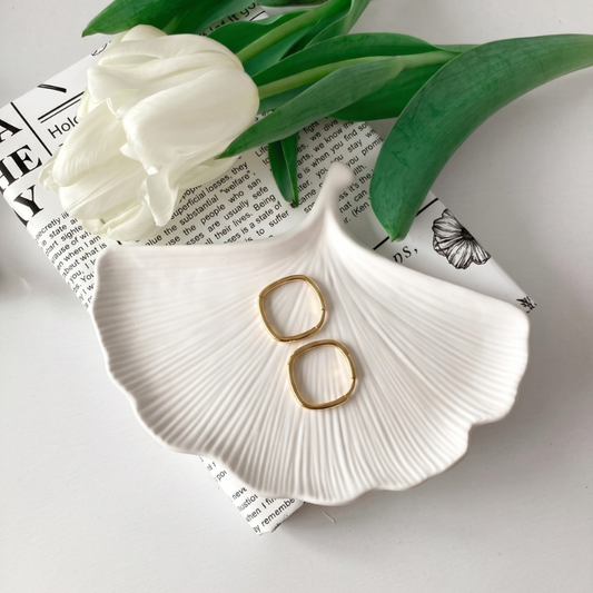 Square Hoops Earing