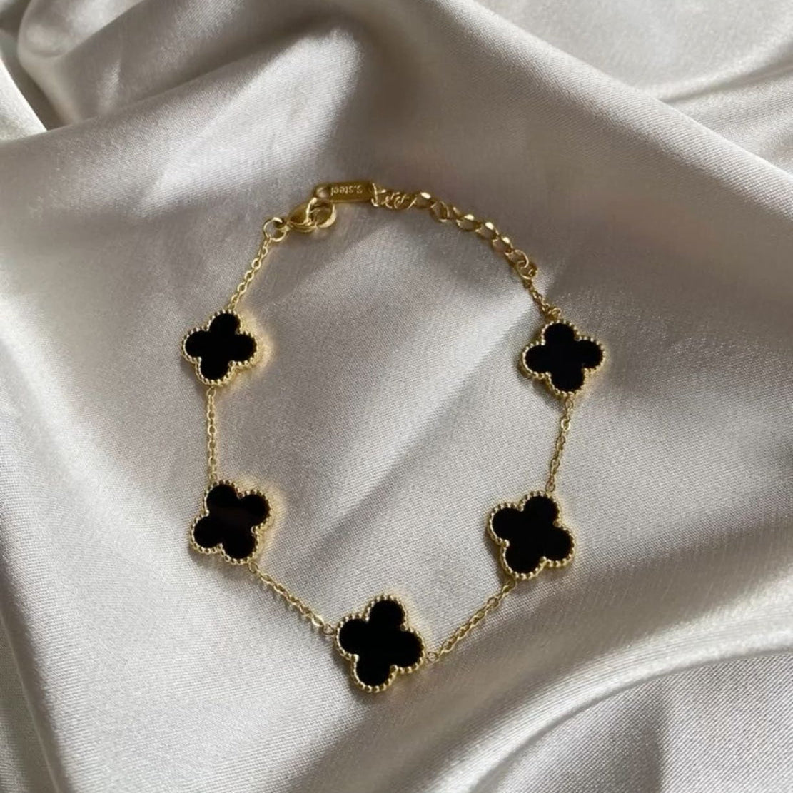 Ivory Clover Bracelet